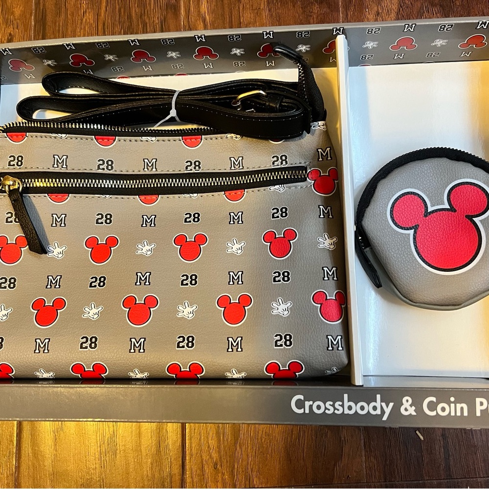 Mickey Mouse Crossbody and Coin Purse Set